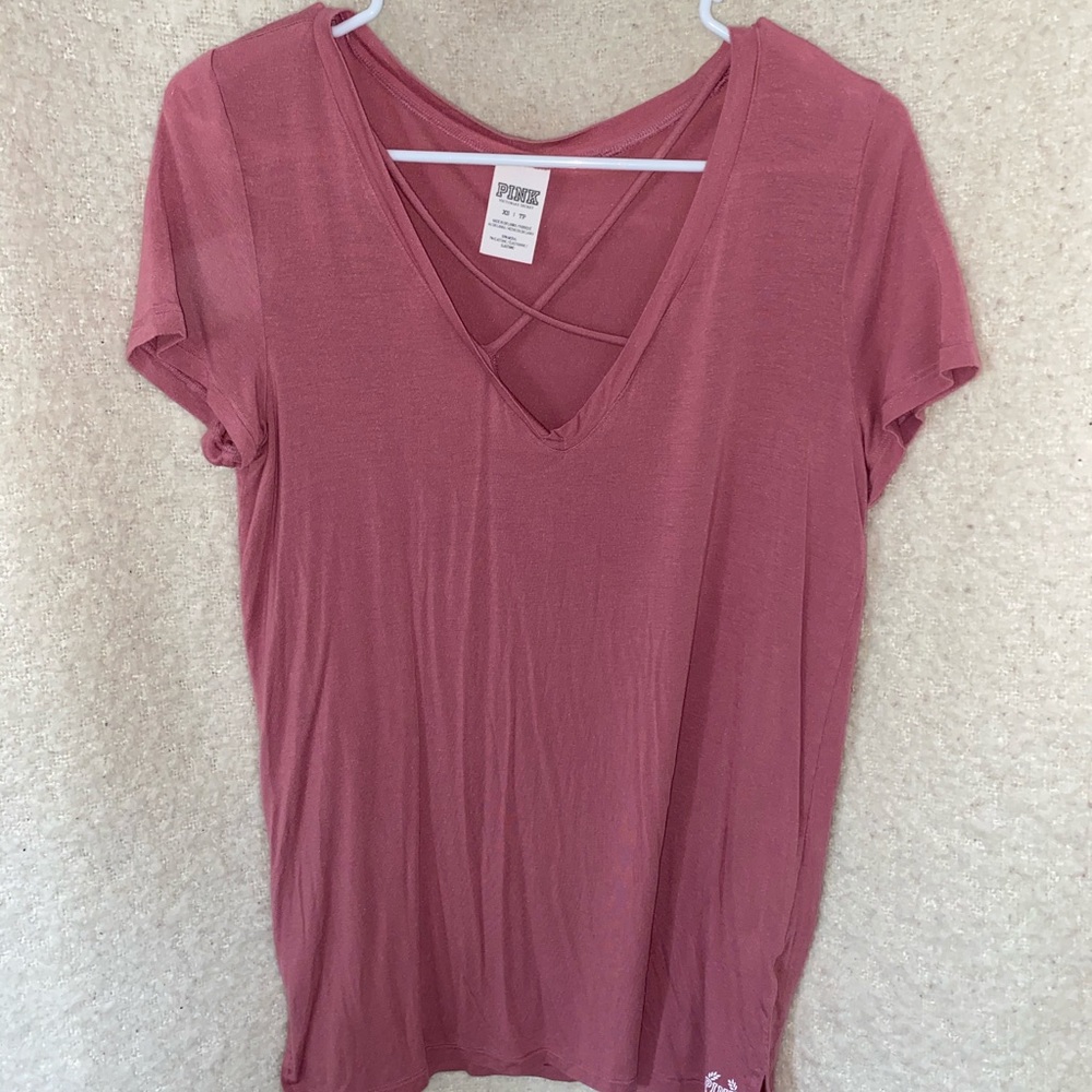 PINK Front-Crossing Women’s Shirt